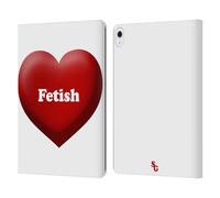 Head Case Designs Licenza Ufficiale Selena Gomez Cuore Fetish Arte Chiave Custodia Portafoglio in Pelle Compatibile con Apple iPad Air 13 2024/2025