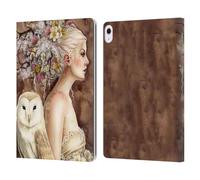 Head Case Designs Licenza Ufficiale Selina Fenech Bloddewued in Fiore Fantasy Custodia Portafoglio in Pelle Compatibile con Apple iPad Air 13 2024/2025