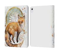 Head Case Designs Licenza Ufficiale Selina Fenech Fata Corvo Nero con Uccello Arte Custodia Portafoglio in Pelle Compatibile con Apple iPad Air 13 2024/2025