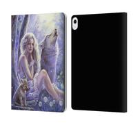 Head Case Designs Licenza Ufficiale Selina Fenech La Principessa Lupo nella Foresta Arte Custodia Portafoglio in Pelle Compatibile con Apple iPad Air 13 2024/2025