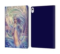 Head Case Designs Licenza Ufficiale Selina Fenech Sirena Lunare in Acqua Arte Custodia Portafoglio in Pelle Compatibile con Apple iPad Air 13 2024/2025