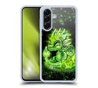 Head Case Designs Licenza Ufficiale Sheena Pike August Peridot Dragons Birthstone Lil Dragons Custodia in Gel [Protezione di Grado Militare] Compatibile con Samsung Galaxy A56 5G