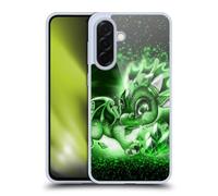 Head Case Designs Licenza Ufficiale Sheena Pike May Emerald Dragonz Birthstone Lil Dragons Custodia in Gel [Protezione di Grado Militare] Compatibile con Samsung Galaxy A36 5G
