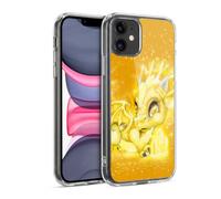 Head Case Designs Licenza Ufficiale Sheena Pike November Yellow Topaz Dragonz Birthstone Lil Dragons Custodia in Gel [Grado Militare] Compatibile Con Apple iPhone 11 E Compatibile Con MagSafe
