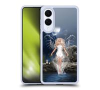 Head Case Designs Licenza Ufficiale Simone Gatterwe Angelo Acqua Angeli E Fate Custodia in Gel [Protezione di Grado Militare] Compatibile con Samsung Galaxy S25 Edge
