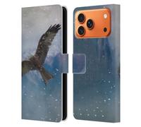 Head Case Designs Licenza Ufficiale Simone Gatterwe Aquila Volante Ritratti Naturali Custodia Portafoglio in Pelle Compatibile con Apple iPhone 17 Pro Max