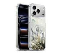 Head Case Designs Licenza Ufficiale Simone Gatterwe Bianco sulla Spiaggia Cavalli Custodia in Gel [Protezione di Grado Militare] Compatibile con Apple iPhone 17 PRO Max E Compatibile con MagSafe