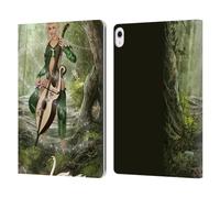 Head Case Designs Licenza Ufficiale Simone Gatterwe Foresta Elven Angeli E Fate Custodia Portafoglio in Pelle Compatibile con Apple iPad Air 13 2024/2025