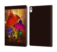 Head Case Designs Licenza Ufficiale Simone Gatterwe Foresta Fatata Terre E Posti Custodia Portafoglio in Pelle Compatibile con Apple iPad Air 13 2024/2025