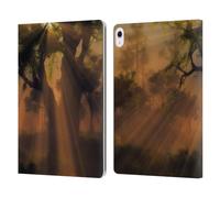 Head Case Designs Licenza Ufficiale Simone Gatterwe Foresta Terre E Posti Custodia Portafoglio in Pelle Compatibile con Apple iPad Air 13 2024/2025