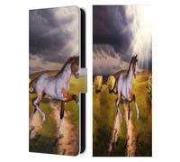 Head Case Designs Licenza Ufficiale Simone Gatterwe Il Piccolo Puledro Cavalli Custodia Portafoglio in Pelle Compatibile con Samsung Galaxy S25 Fe