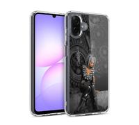 Head Case Designs Licenza Ufficiale Simone Gatterwe Il Tempo Sta per Scadere Designs Assortiti Custodia in Gel [Protezione di Grado Militare] Compatibile con Samsung Galaxy A07 4G
