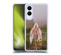 Head Case Designs Licenza Ufficiale Simone Gatterwe La Via Dell'Angelo Angeli E Fate Custodia in Gel [Protezione di Grado Militare] Compatibile con Samsung Galaxy S25 Edge