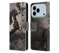 Head Case Designs Licenza Ufficiale Simone Gatterwe L'Apocalisse Cavalli Custodia Portafoglio in Pelle Compatibile con Apple iPhone 17 Pro