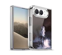 Head Case Designs Licenza Ufficiale Simone Gatterwe L'Ultimo Angelo Angeli E Fate Custodia in Gel [Protezione di Grado Militare] Compatibile Con Apple iPhone Duo E Compatibile Con MagSafe