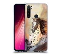Head Case Designs Licenza Ufficiale Simone Gatterwe Selvaggio 2 Cavalli Custodia Cover in Morbido Gel Compatibile con Xiaomi Redmi Note 8T