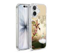 Head Case Designs Licenza Ufficiale Simone Gatterwe Tempo di Storia Angeli E Fate Custodia in Gel [Protezione di Grado Militare] Compatibile con Apple iPhone 17 E con MagSafe