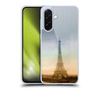 Head Case Designs Licenza Ufficiale Simone Gatterwe Tour Eiffel Terre E Posti Custodia in Gel [Protezione di Grado Militare] Compatibile con Samsung Galaxy A36 5G