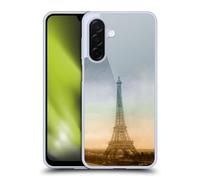 Head Case Designs Licenza Ufficiale Simone Gatterwe Tour Eiffel Terre E Posti Custodia in Gel [Protezione di Grado Militare] Compatibile con Samsung Galaxy A26 5G