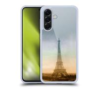 Head Case Designs Licenza Ufficiale Simone Gatterwe Tour Eiffel Terre E Posti Custodia in Gel [Protezione di Grado Militare] Compatibile con Samsung Galaxy A56 5G
