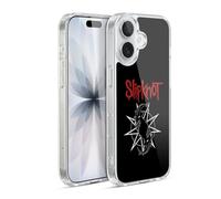 Head Case Designs Licenza Ufficiale Slipknot Logo Capra Arte Chiave Custodia in Gel [Protezione di Grado Militare] Compatibile con Apple iPhone 17 E Compatibile con MagSafe