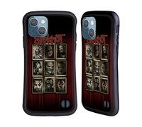 Head Case Designs Licenza Ufficiale Slipknot Maschere Arte Chiave Custodia Cover Ibrida Compatibile con Apple iPhone 13