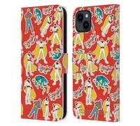 Head Case Designs Licenza Ufficiale Space Ghost Coast to Coast Icone Grafica Custodia Portafoglio in Pelle Compatibile con Apple iPhone 15 Plus