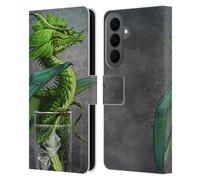 Head Case Designs Licenza Ufficiale Stanley Morrison Bevanda Mojito Verde Draghi Custodia Portafoglio in Pelle Compatibile con Samsung Galaxy S26 Plus