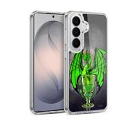Head Case Designs Licenza Ufficiale Stanley Morrison Bevanda verde all'assenzio Draghi Custodia in Gel [Protezione di Grado Militare] Compatibile Con Samsung Galaxy S26 E Compatibile Con MagSafe