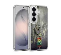 Head Case Designs Licenza Ufficiale Stanley Morrison Bevanda Zombie Verde Draghi Custodia in Gel [Protezione di Grado Militare] Compatibile Con Samsung Galaxy S26 E Compatibile Con MagSafe