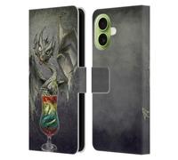 Head Case Designs Licenza Ufficiale Stanley Morrison Bevanda Zombie Verde Draghi Custodia Portafoglio in Pelle Compatibile con Apple iPhone 17