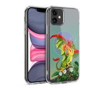 Head Case Designs Licenza Ufficiale Stanley Morrison Pepe a tre teste Draghi 2 Custodia in Gel [Protezione di Grado Militare] Compatibile Con Apple iPhone 11 E Compatibile Con MagSafe