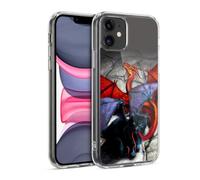 Head Case Designs Licenza Ufficiale Stanley Morrison Pipistrello Alato Gatto vs rosso Draghi 3 Custodia in Gel [Protezione di Grado Militare] Compatibile Con Apple iPhone 11 E Compatibile Con MagSafe