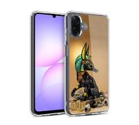 Head Case Designs Licenza Ufficiale Stanley Morrison Sciacallo Nero Egiziano Anu rte Custodia in Gel [Protezione di Grado Militare] Compatibile con Samsung Galaxy A07 4G