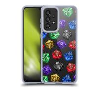 Head Case Designs Licenza Ufficiale Stanley Morrison Set di Dadi da Gioco Six Dragons Arte Custodia in Gel [Protezione di Grado Militare] Compatibile con Galaxy A33 5G (2022)
