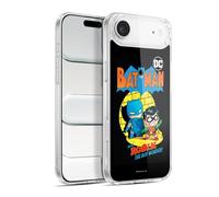 Head Case Designs Licenza Ufficiale Super Friends DC Comics Batman And Robin Toddlers Comic Covers Custodia in Gel [Grado Militare] Compatibile Con Apple iPhone 17 Air E Compatibile Con MagSafe