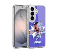 Head Case Designs Licenza Ufficiale Super Friends DC Comics Cyborg Bambini 1 Custodia in Gel [Protezione di Grado Militare] Compatibile con Samsung Galaxy S26 Plus