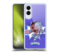 Head Case Designs Licenza Ufficiale Super Friends DC Comics Cyborg Bambini 1 Custodia in Gel [Protezione di Grado Militare] Compatibile con Samsung Galaxy S25 Edge