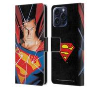 Head Case Designs Licenza Ufficiale Superman DC Comics Alex Ross Mythology Copertine Libri Comici Famosi Custodia Portafoglio in Pelle Compatibile con Samsung Galaxy S25 FE