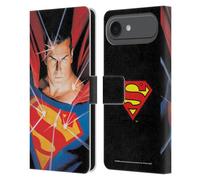 Head Case Designs Licenza Ufficiale Superman DC Comics Alex Ross Mythology Copertine Libri Comici Famosi Custodia Portafoglio in Pelle Compatibile con Apple iPhone 17 Air