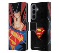 Head Case Designs Licenza Ufficiale Superman DC Comics Alex Ross Mythology Copertine Libri Comici Famosi Custodia Portafoglio in Pelle Compatibile con Samsung Galaxy S26 Plus