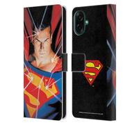 Head Case Designs Licenza Ufficiale Superman DC Comics Alex Ross Mythology Copertine Libri Comici Famosi Custodia Portafoglio in Pelle Compatibile con Samsung Galaxy A07