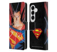 Head Case Designs Licenza Ufficiale Superman DC Comics Alex Ross Mythology Copertine Libri Comici Famosi Custodia Portafoglio in Pelle Compatibile con Samsung Galaxy S26
