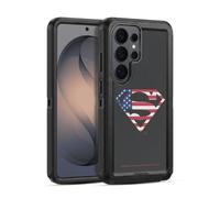 Head Case Designs Licenza Ufficiale Superman DC Comics Bandiera U.S. 2 Logo Custodia Antiurto Ultra Blindata compatibile con Samsung Galaxy S26 Ultra