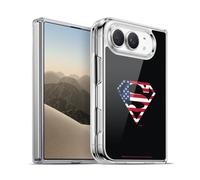 Head Case Designs Licenza Ufficiale Superman DC Comics Bandiera U.S. 2 Logo Custodia in Gel [Protezione di Grado Militare] Compatibile Con Apple iPhone Duo E Compatibile Con MagSafe