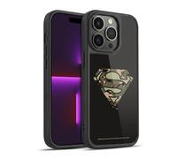 Head Case Designs Licenza Ufficiale Superman DC Comics Camouflage Logo Cover in Gel Rinforzata [Protezione di Grado Militare] Compatibile con Apple iPhone 14 PRO
