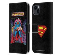 Head Case Designs Licenza Ufficiale Superman DC Comics Crisis On Infinite Earths Copertine Libri Comici Famosi Custodia Portafoglio in Pelle Compatibile con Apple iPhone 15 Plus