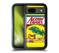 Head Case Designs Licenza Ufficiale Superman DC Comics Fumetti D'Azione 1 Copertine Libri Comici Famosi Custodia Antiurto Ultra Blindata Compatibile con Google Pixel 8a