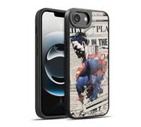 Head Case Designs Licenza Ufficiale Superman DC Comics Giornale 80esimo Anniversario Cover in Gel Rinforzata [Protezione di Grado Militare] Compatibile con Apple iPhone 16e / iPhone 17e