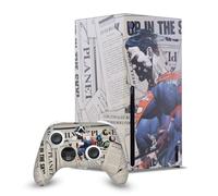 Head Case Designs Licenza Ufficiale Superman DC Comics Giornale Loghi E Fumetti Pacchetto Console Da Gioco Wrap E Pelle Per Controller Compatibile con Xbox Series X